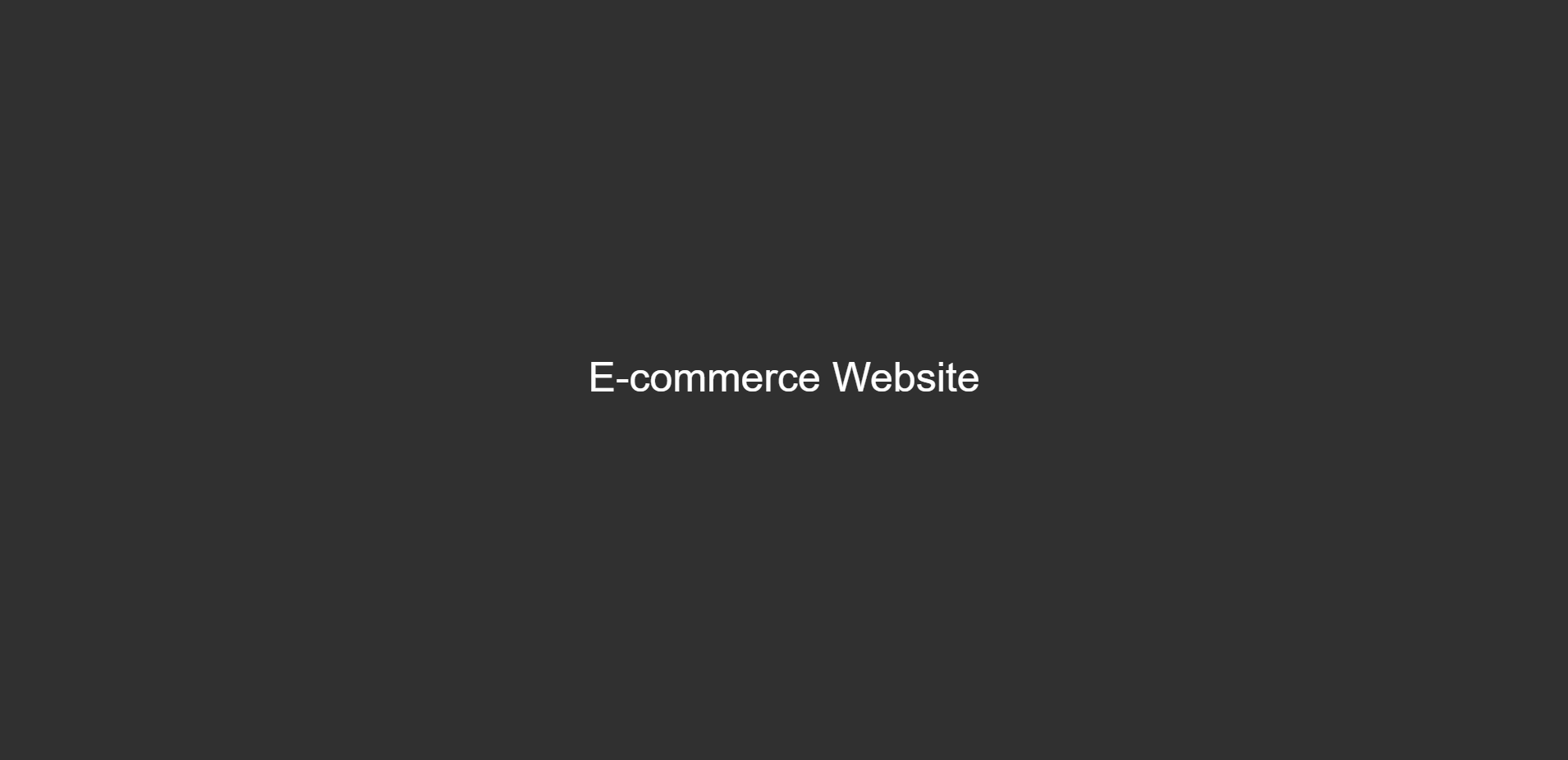 E-commerce Platform